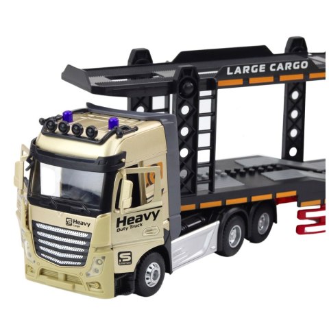 Ciężarówka Lora Laweta Zdalnie Sterowana RC Światła Dźwięki 1:24 LEAN Toys Ciężarówka Lora Laweta Zdalnie Sterowana RC Światła Dźwięki 1:24 LEAN Toys