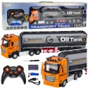Cysterna Na Paliwo Zdalnie Sterowana RC Światła Dźwięki 1:24 LEAN Toys