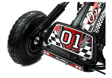 Gokart Czarny A-15 Pompowane Koła LEAN CARS Gokart Czarny A-15 Pompowane Koła LEAN CARS