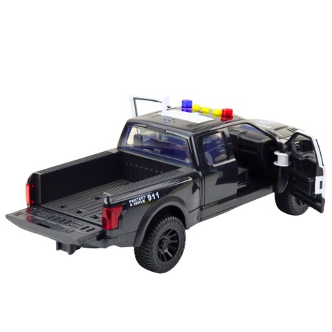 Samochód Pickup Z Motorem Światła Dźwięki Szary 1:12 LEAN Toys Samochód Pickup Z Motorem Światła Dźwięki Szary 1:12 LEAN Toys