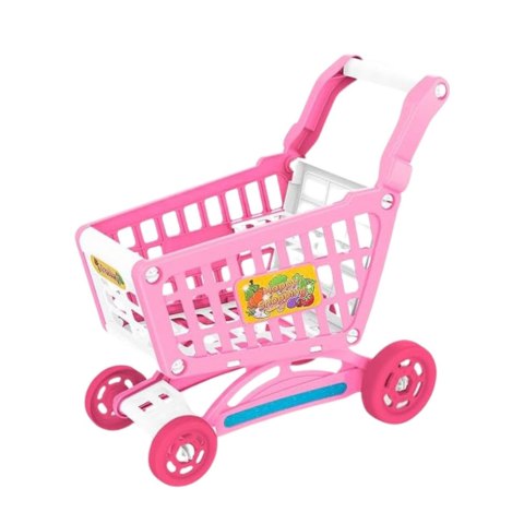 Zestaw Sklepowy Kasa Koszyk Produkty Spożywcze Światła Dźwięki Różowy LEAN Toys Zestaw Sklepowy Kasa Koszyk Produkty Spożywcze Światła Dźwięki Różowy LEAN Toys