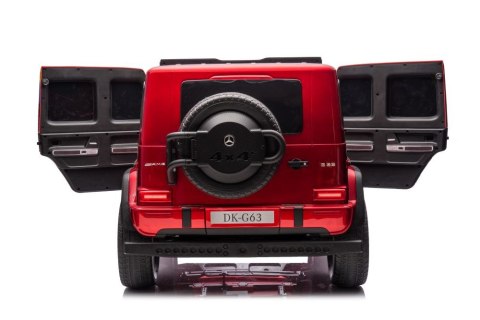 Auto Na Akumulator Mercedes G63 XXL Czerwony 24V LEAN CARS Auto Na Akumulator Mercedes G63 XXL Czerwony 24V LEAN CARS