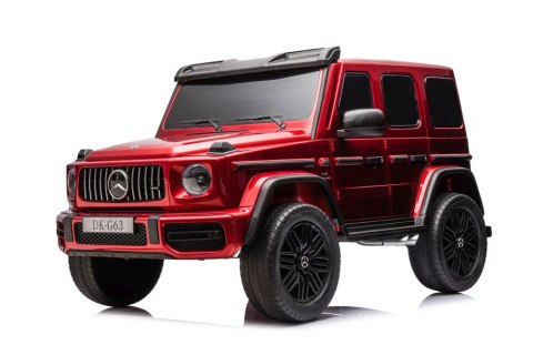 Auto Na Akumulator Mercedes G63 XXL Czerwony 24V LEAN CARS Auto Na Akumulator Mercedes G63 XXL Czerwony 24V LEAN CARS