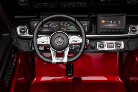 Auto Na Akumulator Mercedes G63 XXL Czerwony 24V LEAN CARS Auto Na Akumulator Mercedes G63 XXL Czerwony 24V LEAN CARS