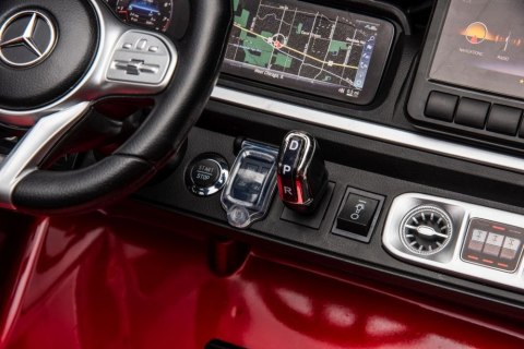 Auto Na Akumulator Mercedes G63 XXL Czerwony 24V LEAN CARS Auto Na Akumulator Mercedes G63 XXL Czerwony 24V LEAN CARS