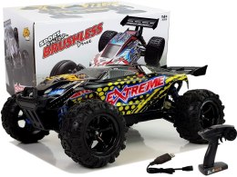 Auto Rajdowe Wyścigowe Zdalnie Sterowane 1:18 Żółte ENOZE 9302E Prędkość 45 km/h LEAN Toys