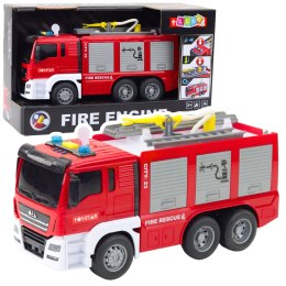 Auto Samochód Strażacki Wóz Z Napędem Woda Światła Dźwięk LEAN Toys