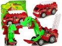 Auto Straż Transformacja Smok 2w1 Wóz Strażacki LEAN Toys