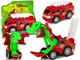 Auto Straż Transformacja Smok 2w1 Wóz Strażacki LEAN Toys