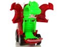 Auto Straż Transformacja Smok 2w1 Wóz Strażacki LEAN Toys