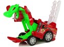 Auto Straż Transformacja Smok 2w1 Wóz Strażacki LEAN Toys