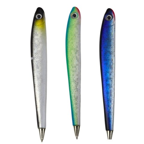 Długopis Ryba Mieniący Się Niebieski Tusz Kolorowy 12,5cm LEAN Długopis Ryba Mieniący Się Niebieski Tusz Kolorowy 12,5cm LEAN