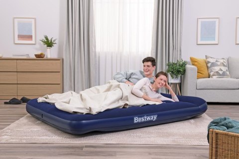 Dmuchany Materac Z Pompką 203 x 152 x 28 cm Bestway 67226 Bestway Dmuchany Materac Z Pompką 203 x 152 x 28 cm Bestway 67226 Bestway
