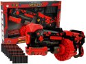 Duży Karabin na Piankowe Naboje Obrotowy Magazynek 80 naboi 59cm LEAN Toys