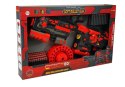 Duży Karabin na Piankowe Naboje Obrotowy Magazynek 80 naboi 59cm LEAN Toys