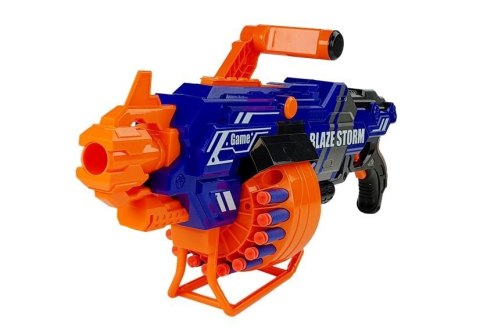 Duży Karabin na Pociski Piankowe Ogromny Magazynek 40 naboi LEAN Toys Duży Karabin na Pociski Piankowe Ogromny Magazynek 40 naboi LEAN Toys