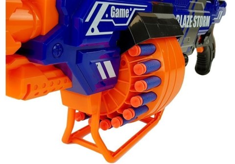 Duży Karabin na Pociski Piankowe Ogromny Magazynek 40 naboi LEAN Toys Duży Karabin na Pociski Piankowe Ogromny Magazynek 40 naboi LEAN Toys