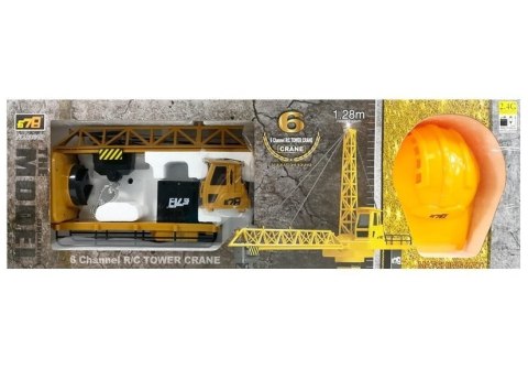 Dźwig Budowlany R/C Żuraw Zdalnie Sterowany LEAN Toys Dźwig Budowlany R/C Żuraw Zdalnie Sterowany LEAN Toys