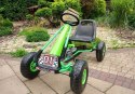 Gokart Zielony A-15 Pompowane Koła LEAN CARS