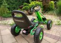 Gokart Zielony A-15 Pompowane Koła LEAN CARS