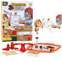 Gra Rodzinna Kalambury Narysuj i Zgadnij Obrazek Malowanie Nosem LEAN Toys