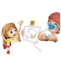 Gra Rodzinna Kalambury Narysuj i Zgadnij Obrazek Malowanie Nosem LEAN Toys