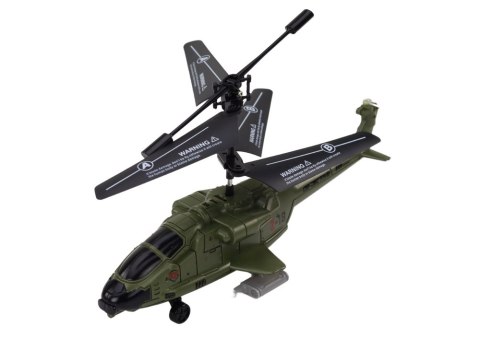 Helikopter Militarny Wojskowy Zdalnie Sterowany RC Żyroskop LEAN Toys Helikopter Militarny Wojskowy Zdalnie Sterowany RC Żyroskop LEAN Toys
