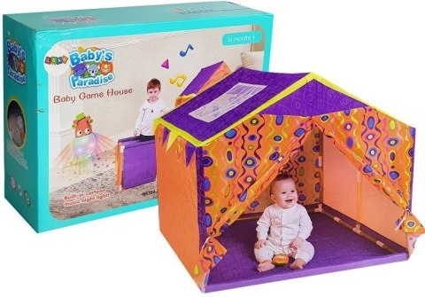 Kolorowy Namiot Domek dla Dzieci 112 cm x 110 cm x 102 cm LEAN Toys Kolorowy Namiot Domek dla Dzieci 112 cm x 110 cm x 102 cm LEAN Toys
