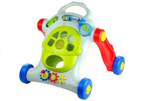 Kolorowy Pchacz Edukacyjny Dla Dziecka Gra Świeci LEAN Toys Kolorowy Pchacz Edukacyjny Dla Dziecka Gra Świeci LEAN Toys