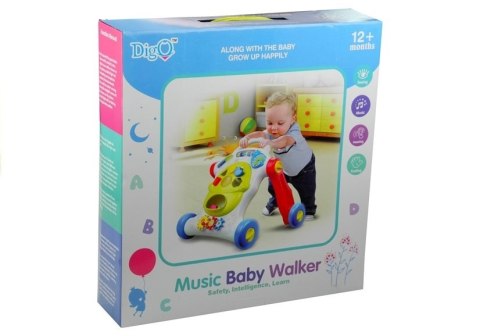 Kolorowy Pchacz Edukacyjny Dla Dziecka Gra Świeci LEAN Toys Kolorowy Pchacz Edukacyjny Dla Dziecka Gra Świeci LEAN Toys