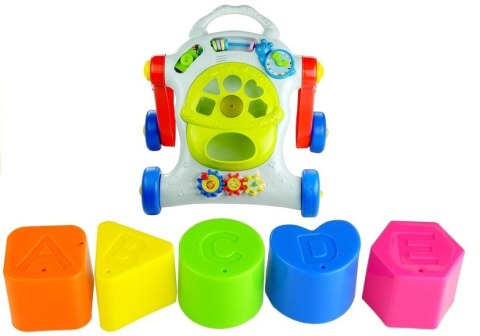 Kolorowy Pchacz Edukacyjny Dla Dziecka Gra Świeci LEAN Toys Kolorowy Pchacz Edukacyjny Dla Dziecka Gra Świeci LEAN Toys