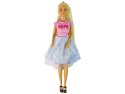 Lalka Anlily w Sypialni Akcesoria Meble Dla Dzieci LEAN Toys