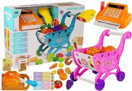 Market Wózek Sklepowy Kasa Fiskalna Akcesoria LEAN Toys