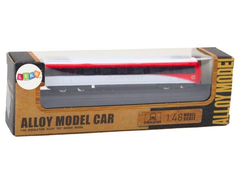 Model Kolekcjonerski Pociąg Czerwono-Biały 1:48 Metalowy LEAN Toys Model Kolekcjonerski Pociąg Czerwono-Biały 1:48 Metalowy LEAN Toys