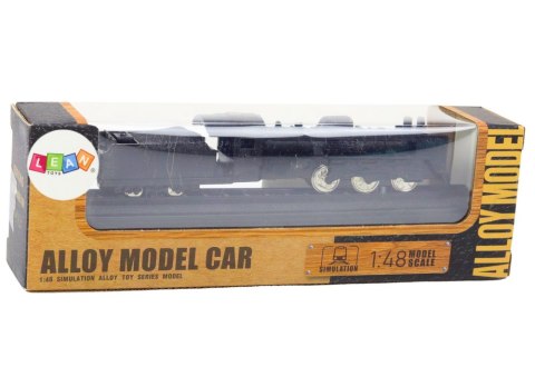 Model Kolekcjonerski Pociąg Wagon Lokomotywa 1:48 Metalowy Czarny LEAN Toys Model Kolekcjonerski Pociąg Wagon Lokomotywa 1:48 Metalowy Czarny LEAN Toys
