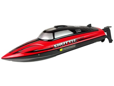 Motorówka R/C 2,4G Czerwona 20-25 km/h LEAN Toys Motorówka R/C 2,4G Czerwona 20-25 km/h LEAN Toys