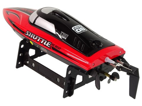 Motorówka R/C 2,4G Czerwona 20-25 km/h LEAN Toys Motorówka R/C 2,4G Czerwona 20-25 km/h LEAN Toys