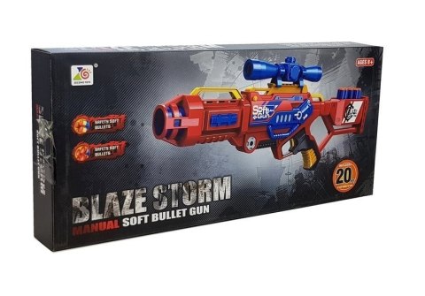 Pistolet na Strzałki Piankowe Karabin 20strzałek LEAN Toys Pistolet na Strzałki Piankowe Karabin 20strzałek LEAN Toys