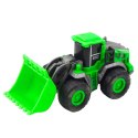 Pojazd Budowlany Koparka Zielona Napęd Frykcyjny LEAN TOYS