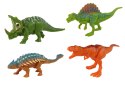 Pojazd z Motywem Dinozaura Przyczepa 4 Sztuki Dinozaurów LEAN Toys
