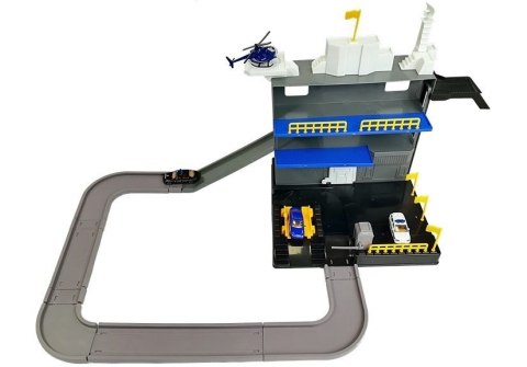 Wielopoziomowy Parking Policyjny z lądowiskiem LEAN Toys Wielopoziomowy Parking Policyjny z lądowiskiem LEAN Toys