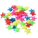 Zestaw Koraliki Na Szprychy Do Roweru Gwiazdki Kolorowe 2cm 35szt LEAN Toys
