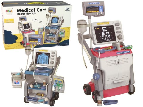 Zestaw Małego Doktora Stetoskop Światła Różowy LEAN Toys Zestaw Małego Doktora Stetoskop Światła Różowy LEAN Toys