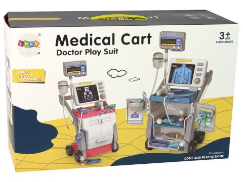 Zestaw Małego Doktora Stetoskop Światła Różowy LEAN Toys Zestaw Małego Doktora Stetoskop Światła Różowy LEAN Toys