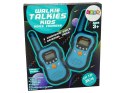 Zestaw Walkie Talkies Krótkofalówki Dla Dzieci Niebieskie 2 Szt. LEAN Toys