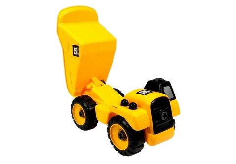 Zestaw autek Dźwig Wywrotka Koparka do Rozkręcania LEAN Toys Zestaw autek Dźwig Wywrotka Koparka do Rozkręcania LEAN Toys