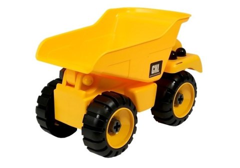 Zestaw autek Dźwig Wywrotka Koparka do Rozkręcania LEAN Toys Zestaw autek Dźwig Wywrotka Koparka do Rozkręcania LEAN Toys