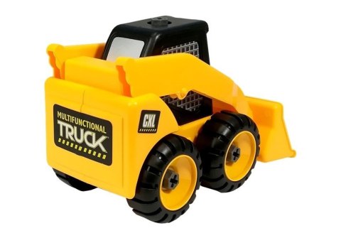 Zestaw autek Dźwig Wywrotka Koparka do Rozkręcania LEAN Toys Zestaw autek Dźwig Wywrotka Koparka do Rozkręcania LEAN Toys
