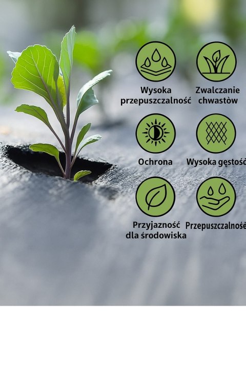 Agrotkanina czarna 1,1x100m UV 135g antychwastowa agrowłóknina + kotwy LEAN Trike Agrotkanina czarna 1,1x100m UV 135g antychwastowa agrowłóknina + kotwy LEAN Trike