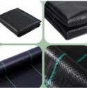 Agrotkanina czarna 1,1x100m UV 135g antychwastowa agrowłóknina + kotwy LEAN Trike